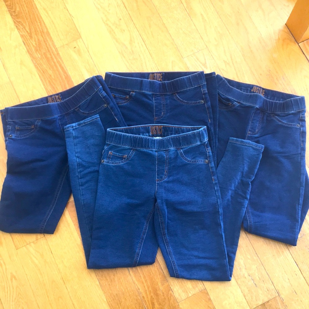 Justice Girls size 12 Slim Jean leggings